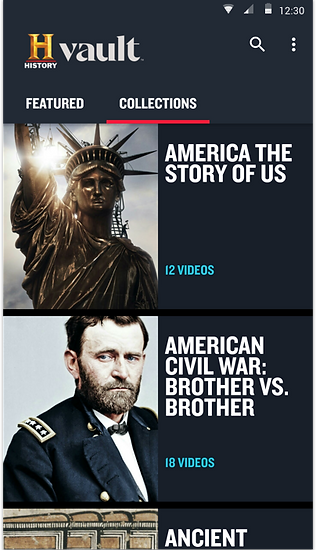 HISTORY Vault Android 3