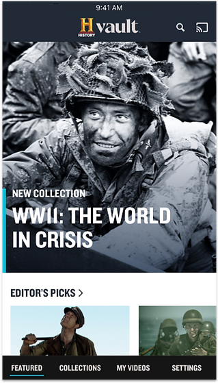 HISTORY Vault iOS 1