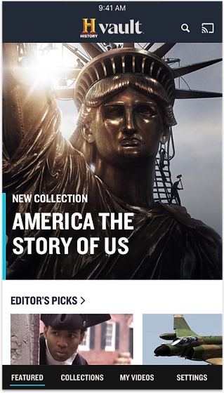 HISTORY Vault iOS 2