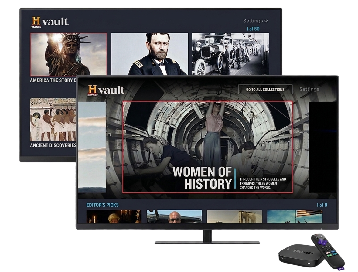 HISTORY Vault on Roku